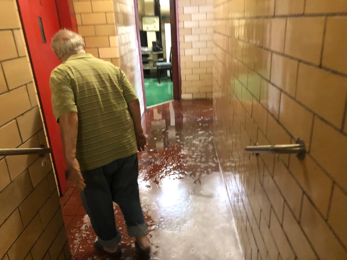 Hallway Flooding